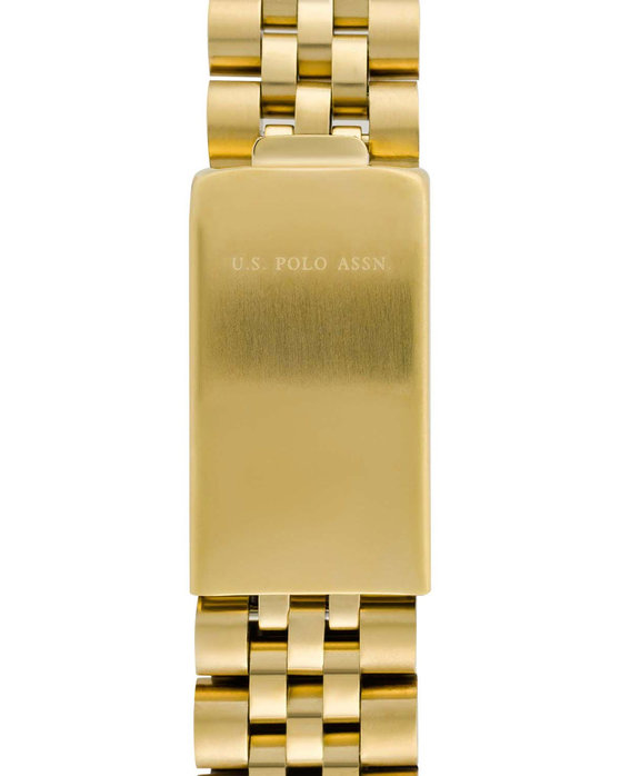 U.S.POLO Azure Gold Stainless Steel Bracelet