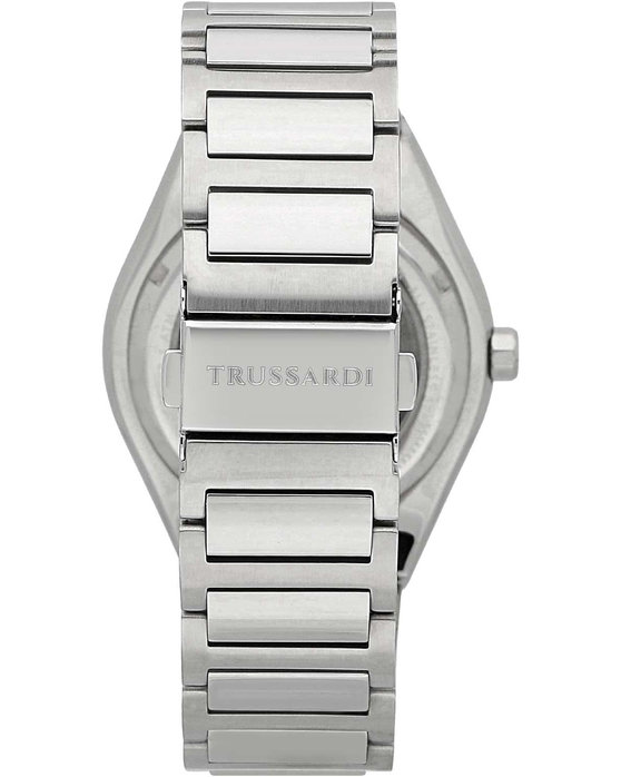 TRUSSARDI Brink Automatic Silver Metallic Bracelet