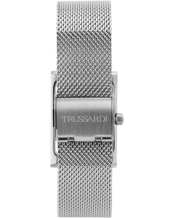 TRUSSARDI T-Strict Silver Metallic Bracelet