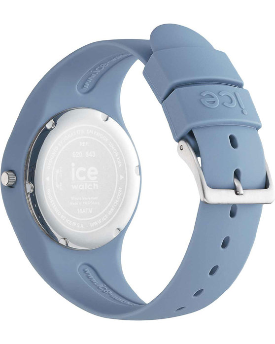 ICE WATCH Glam Brushed Light Blue Silicone Strap (M)