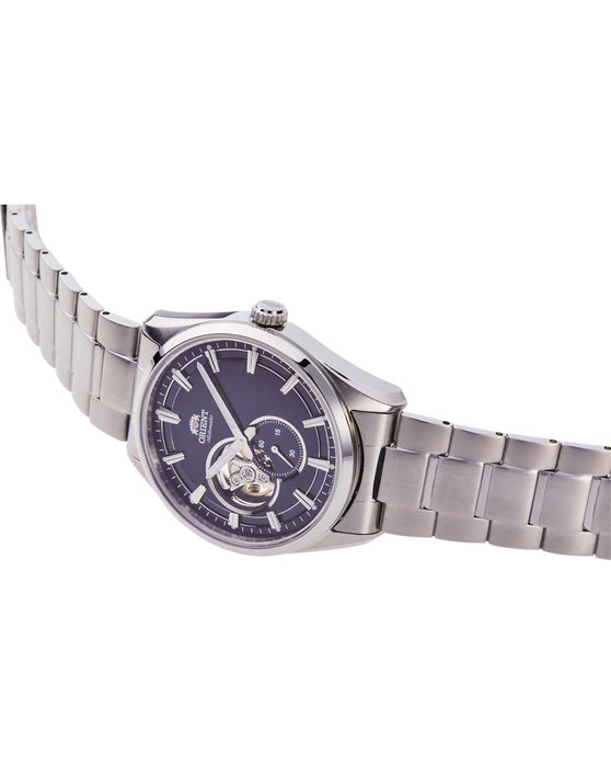 ORIENT Classic Semi Skeleton Automatic Silver Stainless Steel Bracelet