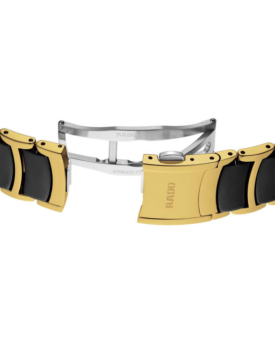 RADO Centrix Two Tone Combined Materials Bracelet (R30022152)