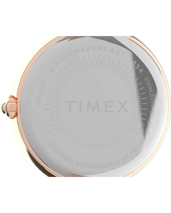 TIMEX Trend Crystals Rose Gold Metallic Bracelet