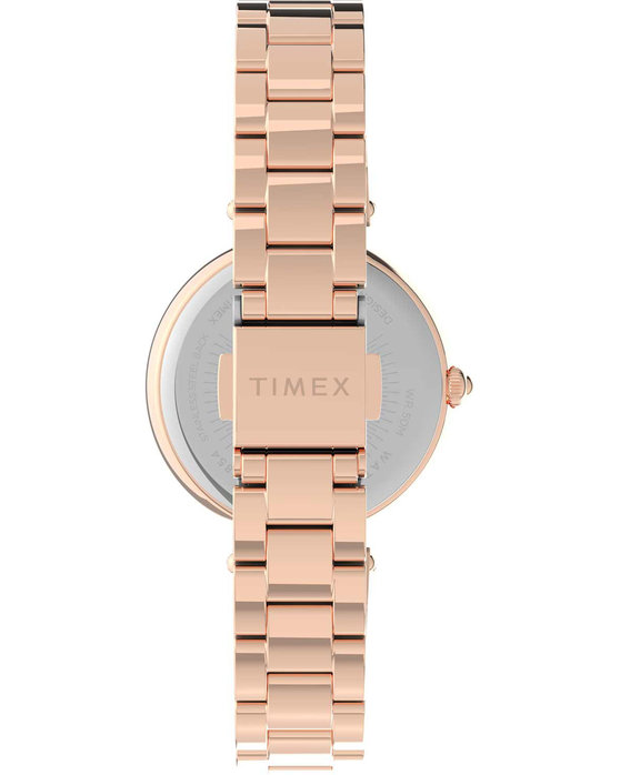 TIMEX Trend Crystals Rose Gold Metallic Bracelet