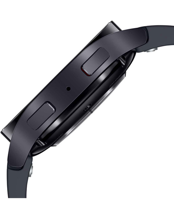 Samsung Galaxy Watch 6 40mm Graphite LTE with White Silicone Strap