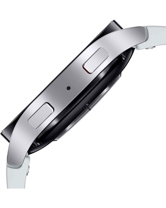 Samsung Galaxy Watch 6 44mm Silver LTE with Grey Silicone Strap