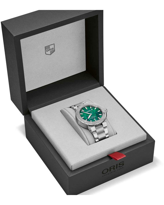 ORIS Aquis Oris X Bracenet Automatic Silver Stainless Steel Bracelet