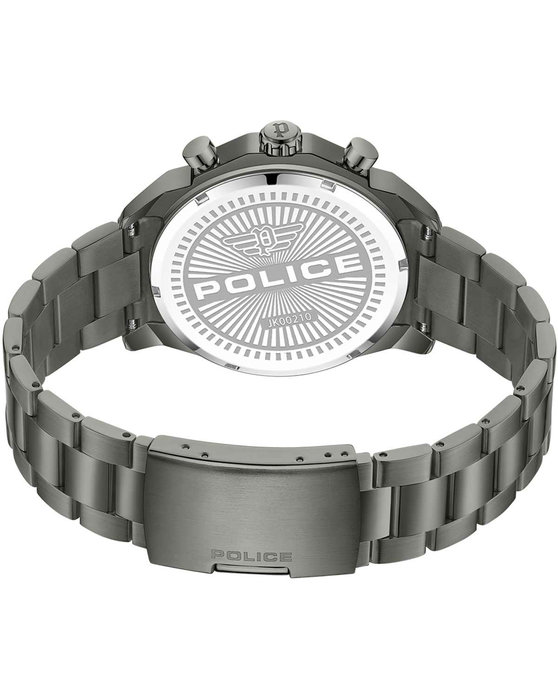 POLICE Rangy Grey Stainless Steel Bracelet