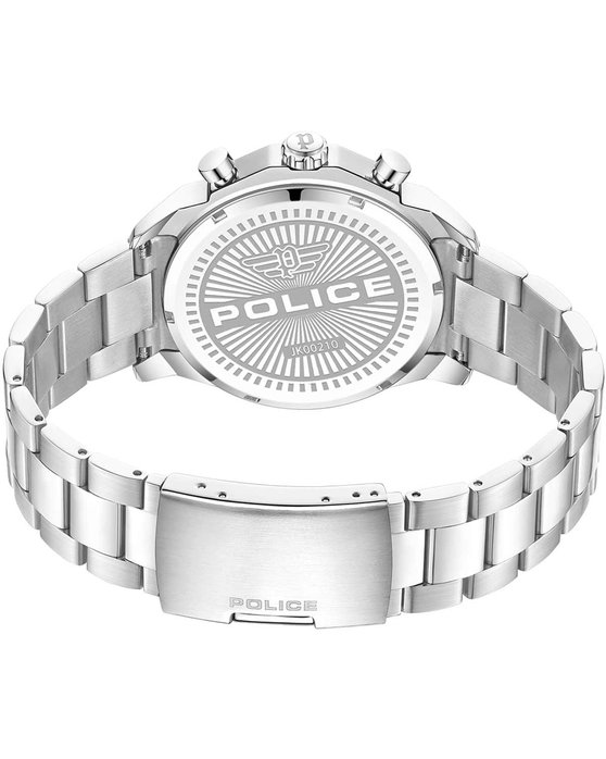 POLICE Rangy Silver Stainless Steel Bracelet