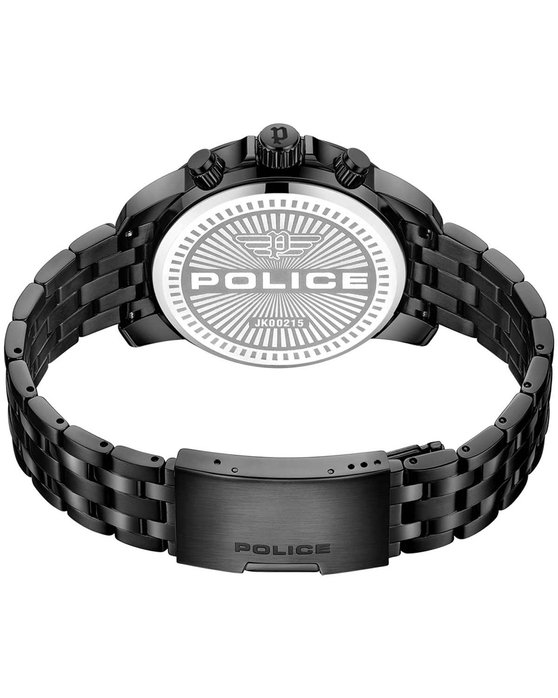 POLICE Mensor Black Stainless Steel Bracelet