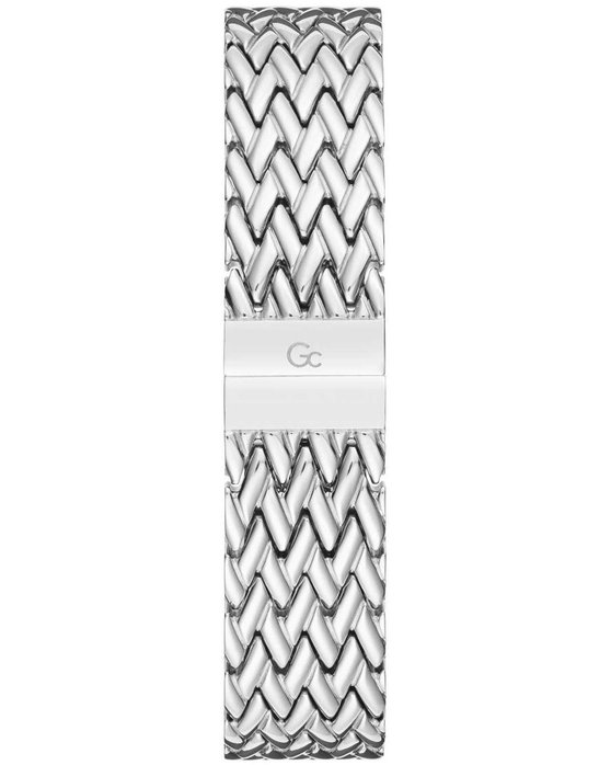 GUESS Collection Vogue Crystals Silver Stainless Steel Bracelet