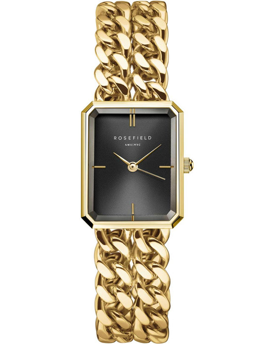 ROSEFIELD The Octagon XS Gold Stainless Steel Bracelet