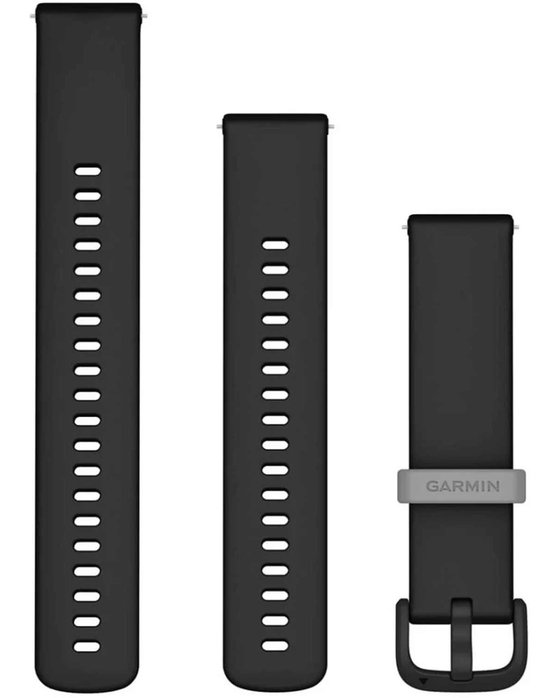 GARMIN Quick Release 20 Black Band with Gray Loop
