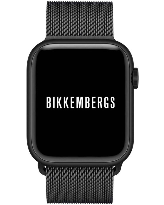 BIKKEMBERGS Small Smartwatch Black Metallic Bracelet