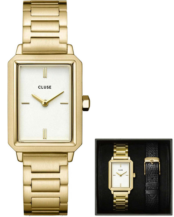 CLUSE Fluette Gold Stainless Steel Bracelet Gift Set