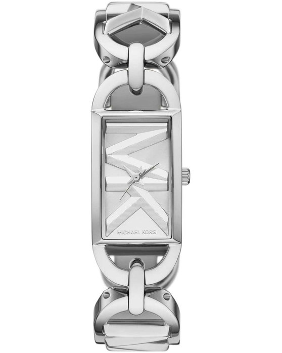 MICHAEL KORS Empire Silver Stainless Steel Bracelet