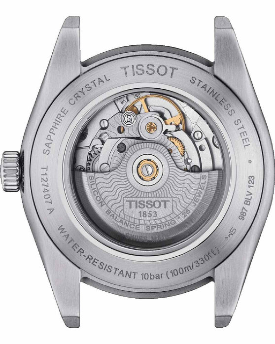 TISSOT T-Classic Gentleman Powermatic 80 Automatic Silver Stainless Steel Bracelet