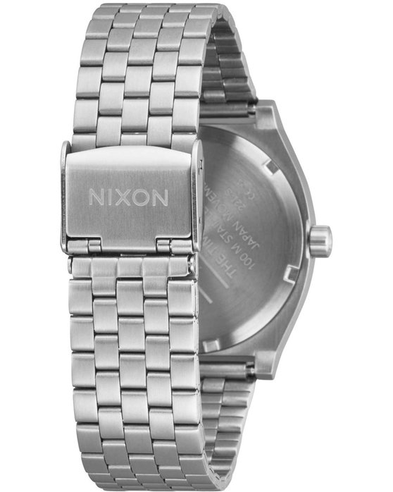 NIXON Time Teller Silver Stainless Steel Bracelet