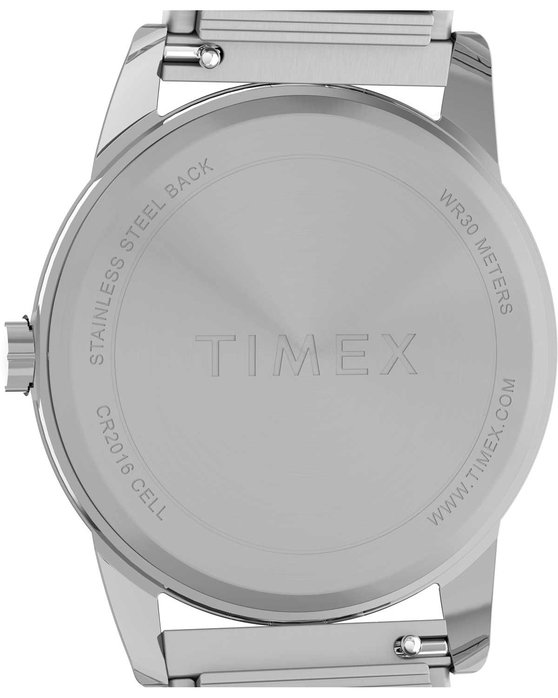 TIMEX Easy Reader Silver Stainless Steel Bracelet Gift Set