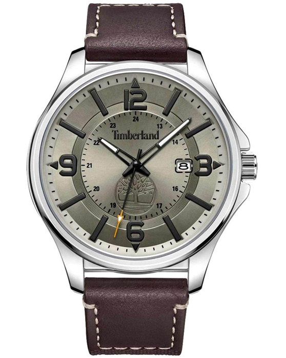 TIMBERLAND Tyngsborough Brown Leather Strap