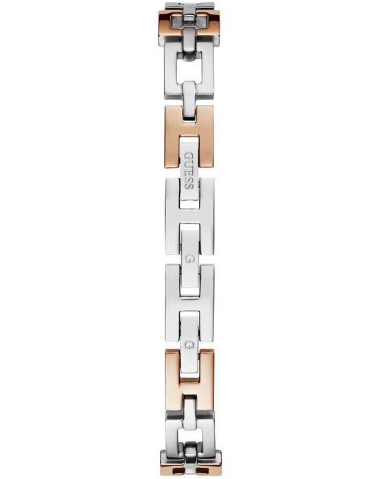 GUESS Lady G Crystals Two Tone Stainless Steel Bracelet