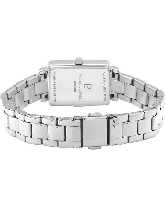 PIERRE LANNIER Ariane Silver Stainless Steel Bracelet