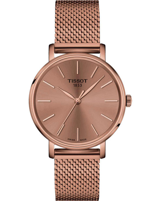 TISSOT T-Classic Everytime Rose Gold Stainless Steel Bracelet