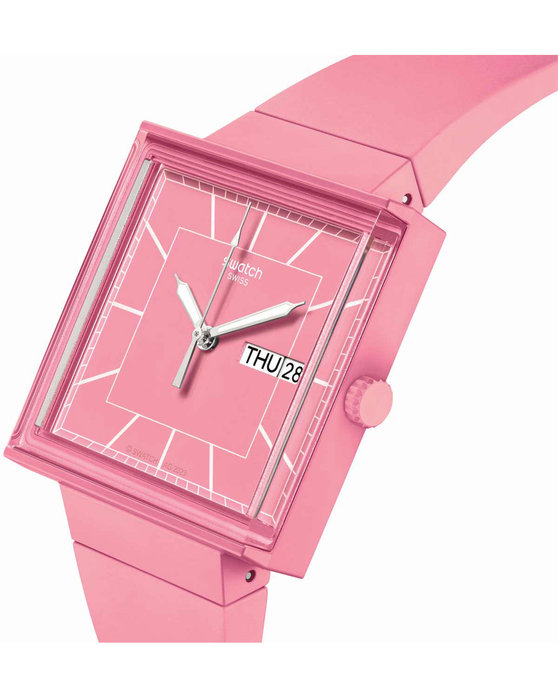 SWATCH What If… Rose? Pink Biosourced Strap