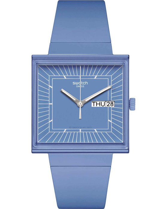 SWATCH What If… Sky? Blue Biosourced Strap