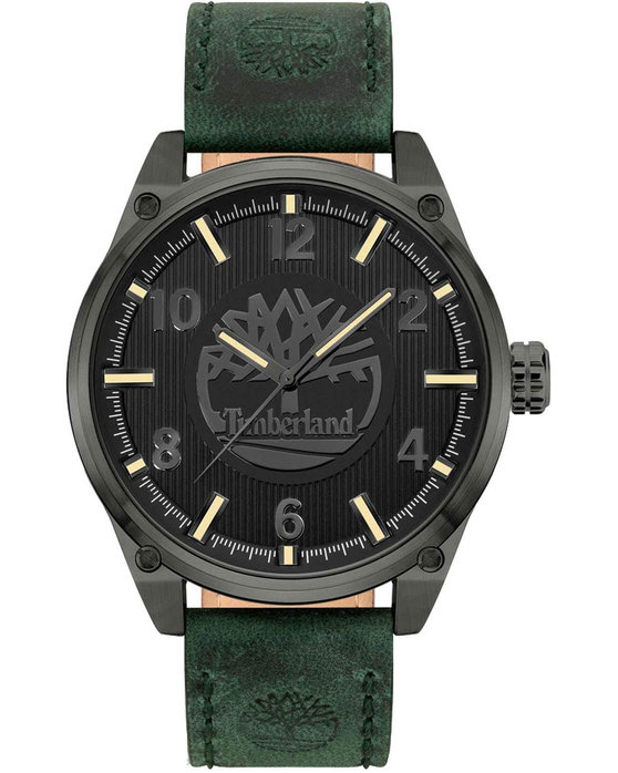 TIMBERLAND Caratunk-Z Green Leather Strap