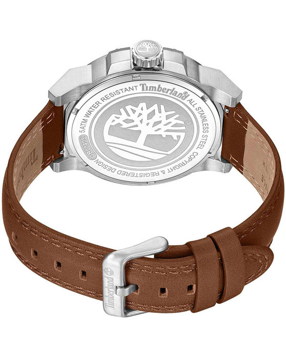 TIMBERLAND Canfield Brown Leather Strap