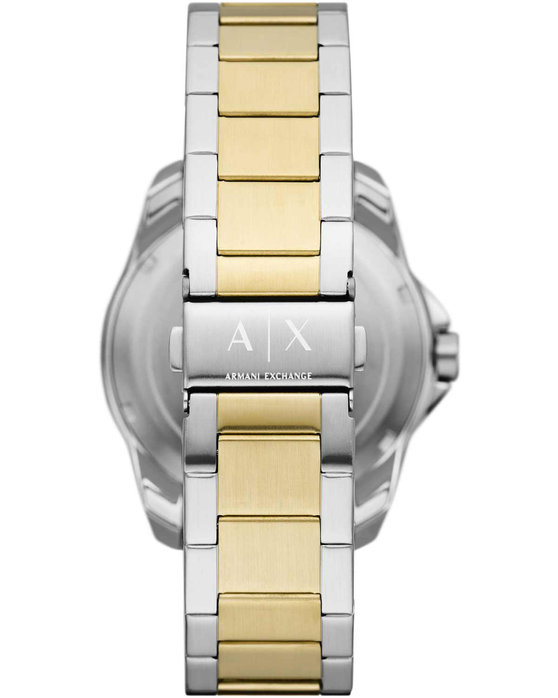 ARMANI EXCHANGE Spencer Two Tone Stainless Steel Bracelet