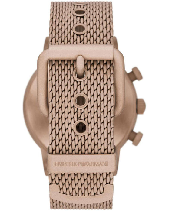 EMPORIO ARMANI Luigi Chronograph Brown Stainless Steel Bracelet