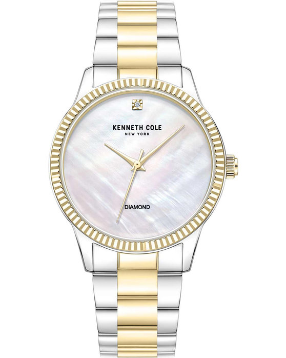 KENNETH COLE Diamonds Two Tone Stainless Steel Bracelet