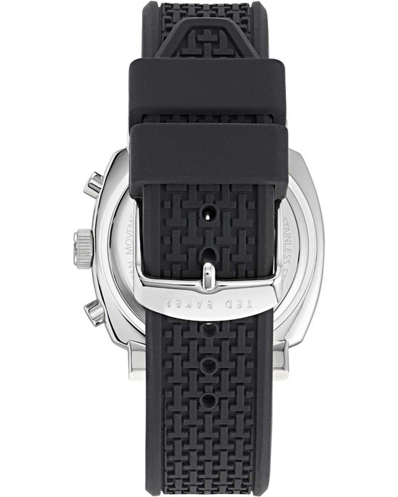 TED BAKER Caine Chronograph Black Leather Strap