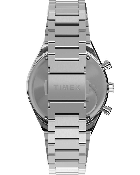 Q Timex Tachymeter Silver Stainless Steel Bracelet