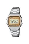 CASIO Vintage Iconic Chronograph Silver Stainless Steel Bracelet