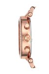 Michael KORS Ladies Crystal Rose Gold Stainless Steel Bracelet