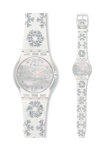 SWATCH Arctic Touch White Leather Strap