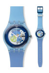 SWATCH Cool Me Blue Rubber Strap