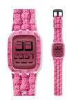 SWATCH I Love Tricot Touch Pink Rubber Strap