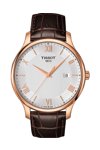 TISSOT T-Classic Tradition Brown Leather Strap