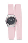 SWATCH Irony Lady SpiraLoop Pink Rubber Strap