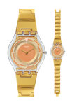 SWATCH Metallix Schupe Gold Stainless Steel Bracelet