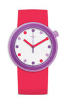 SWATCH Pop Collection POPalicious Fuchsia Rubber Strap