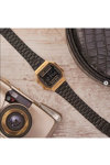 CASIO Vintage Iconic Chronograph Black Stainless Steel Bracelet