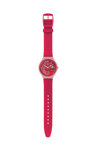 SWATCH Skinamour Red Plastic Strap