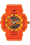 UMBRO Sport Chronograph Orange Rubber Strap