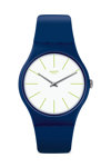 SWATCH Time To Swatch Bluesounds Blue Silicone Strap