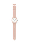 SWATCH Time To Swatch Beigesounds Pink Silicone Strap